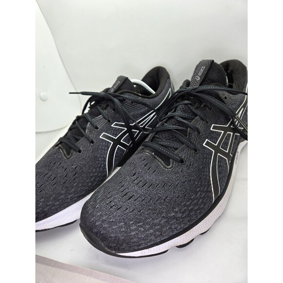 ASICS Gel-Nimbus 24 Shoes Mens 12.5 Black Running Athletic Workout Road Sneakers - Picture 4 of 8